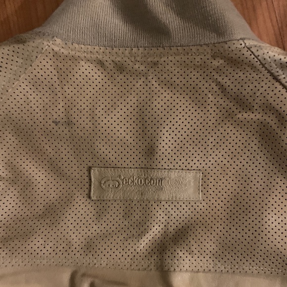 Marc Ecko Leather perforated bomber - Picture 7 of 12